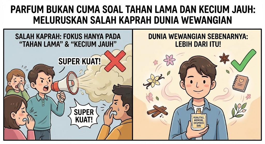 Parfum Bukan Cuma Soal Tahan Lama dan Kecium Jauh: Meluruskan Salah Kaprah Dunia Wewangian