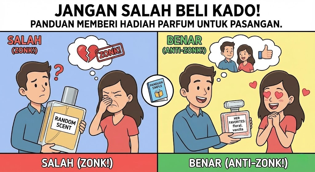 Jangan Salah Beli Kado! Panduan Memberi Hadiah Parfum untuk Pasangan Tanpa Takut 'Zonk'