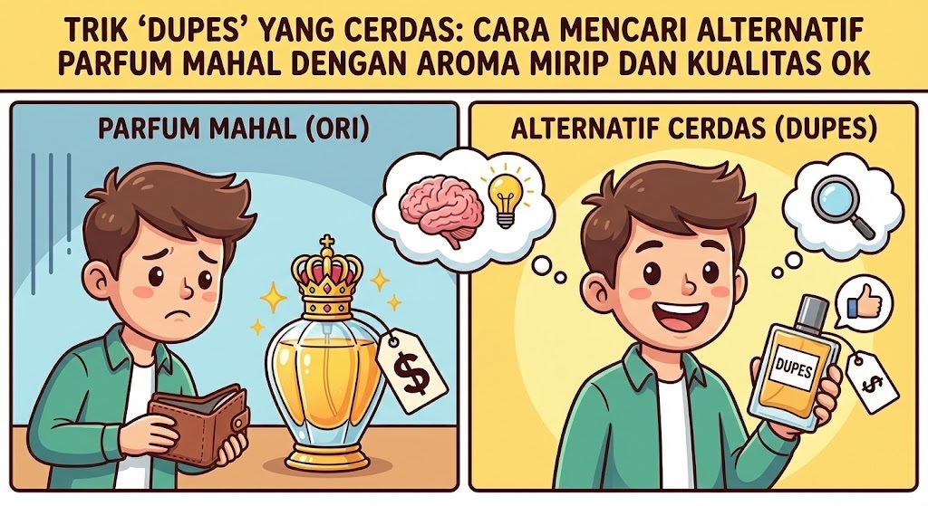 Trik "Dupes" yang Cerdas: Cara Mencari Alternatif Parfum Mahal dengan Aroma Mirip dan Kualitas Ok